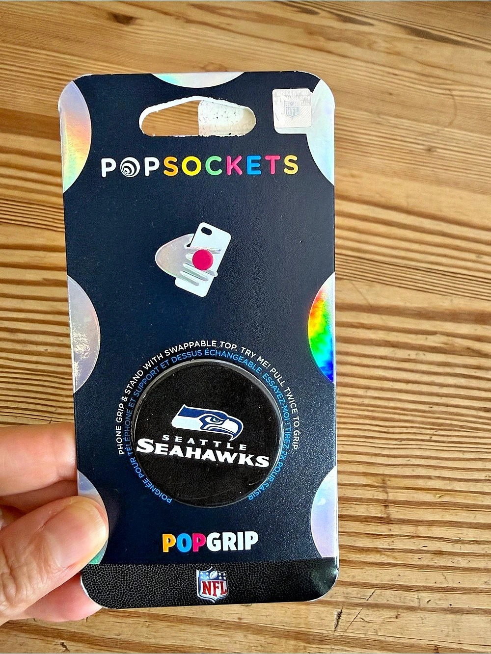 NWT PopSockets Seattle Seahawks PopGrip